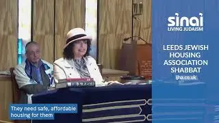 Jayne Wynick speech at Sinai Synagogue for LJHA Shabbat Service 1st April 2023
