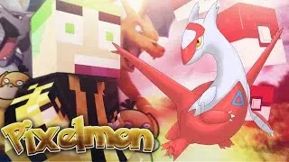 MINECRAFT PIXELMON #57 DUFFY13 VS LATIAS!