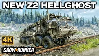New Z2 HELLGHOST In SnowRunner Season 15 #snowrunner #offroad #truck