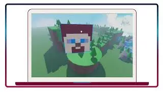 Dise&ntilde;o 3D - Cabeza de Steve #tinkercad #steve #minecraft #dise&ntilde;o3d