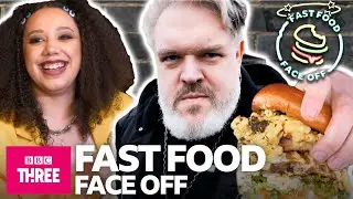 GoT's Kristian Nairn Vs Gemma Bradley | Fast Food Face Off