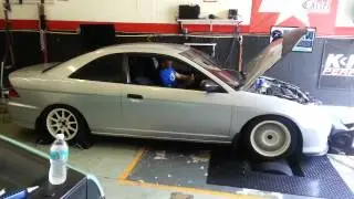 K20 em2 dyno pull
