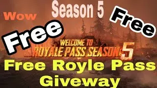 Pubg mobile royale pass season 5|get royale pass season 5 for free|how to get free elite royale pass