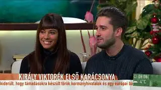 Király Viktor és barátnője először nyilatkozott közösen élő adásban - tv2.hu/mokka