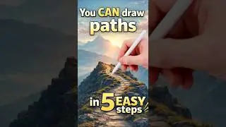 Вы МОЖЕТЕ рисовать контуры за 5 ПРОСТЫХ шагов #procreatetutorial #procreaterawing #procreatepainting