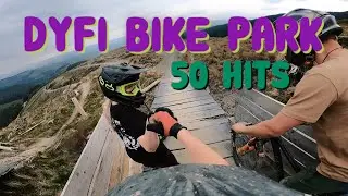 DYFI BIKE PARK - 50 HITS full jump line