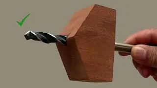 This Grinding Method Will Blow Your Mind! Drill Anything Easily In 1 Minute.
