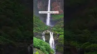 Top 5 waterfalls to visit in Maharashtra during Monsoon season.#travel #waterfall #maharashtra