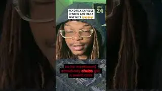 KENDRICK DROPS AGAIN AND EXPOSES CHUBBS, DRAKE AND BAKA NOT NICE 🤯🚨 #kendricklamar #drake #shorts