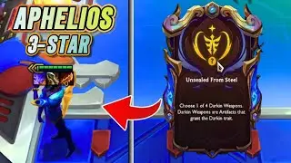 Aphelios 3 STAR ⭐⭐⭐ :TFT The Set 16 Menace ??? #롤체 #tft #teamfighttactics #set16