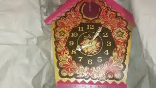 Настенные часы кукушка 