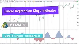📌Linear Regression Slope Indicator MetaTrader 4/5 &ndash; Free &ndash;[TradingFinder]
