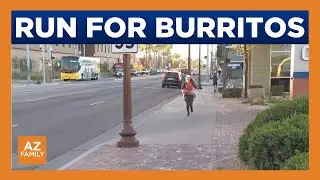 2 Arizona men create free burrito challenge for runners