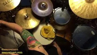 Sean Reinert Time Lapse Drum Re-Heading
