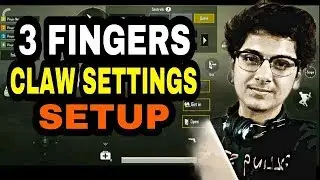 3 FINGERS CLAW SETTINGS SETUP PUBG MOBILE || MORTAL PUBG SETTINGS