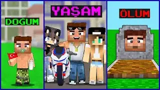 MİLYONER ALİNİN DOĞUMDAN &Ouml;LME HAYATI 😂 - Minecraft