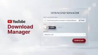 Youtube video downloader damo in python..