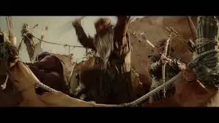 The Lord of the Rings  - Legolas kill a Mumakil