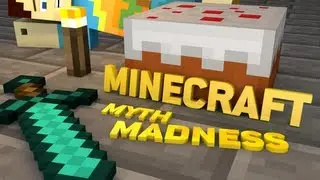 Minecraft Myth Madness: Steroid Pigs, Aquaman, Terrified Creepers, TNT Pyramid? (Episode 4)