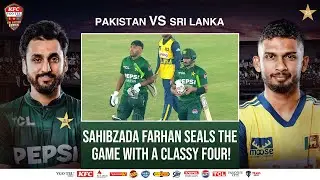 Farhan Seals the Game with a Classy Four! | PAK vs SL | Match 03 | Tri Nation Series | PCB | M2T1U