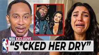 Molly Qerim CRIES After Stephen A. Smith LEAKS List of NBA Players Who SLEPT With Her