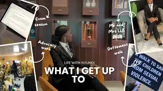 WHAT I GET UP TO💗 || UNILUS LAW STUDENT📚 + MR AND MRS LLB ZAMBIA👩‍⚖️ + ADVOCACY WORK🫂