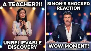 Who Knew a Teacher Could Sing Like This?! 😱 | Simon Cowell AMAZED | X Factor UK Philippines