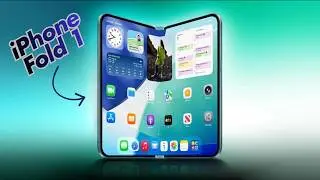 Apple's 1st Foldable iPhone, Crease Free Display, Liquid Metal Hinge, TouchID & More...