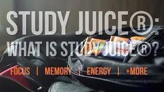 Study Juice&reg;: The Best Supplement for Studying