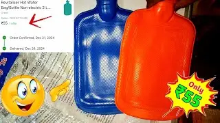 hot water bag only ₹55 😱 #offer #hotwaterbag #tranding #viralvideo