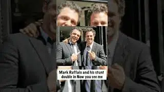 Celebrities and their stunt doubles