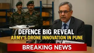 Defence Secretary Rajesh Kumar Singh on Army&rsquo;s Drone & Counter-Drone Innovation | Pune Presser