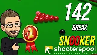 ShootersPool Snooker awesome 142 Break - Rasson Practice