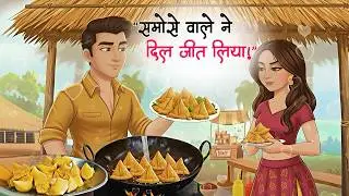 समोसे वाले की Love Story ❤️ | Hindi Moral Story | Sachhi Prem Kahani | Gareeb vs Ameer Love Story 