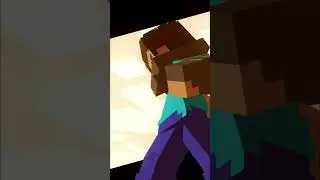 Villagers Attack Steve: He Flies! Epic Minecraft Moment! #shorts