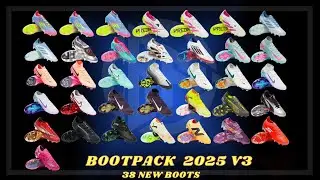 Release!! Bootpack 2025 V3 - 38 New Boots |FIFA mobile