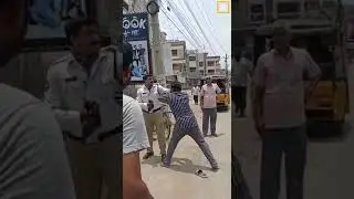 Driver attacks traffic constable in Bhimavaram