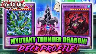 *NEW* Yu-Gi-Oh! MYUTANT THUNDER DRAGON DECK PROFILE W/ TEST HAND & COMBOS! + GIVEAWAY WINNERS!!!