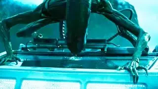 Alien Covenant (2017) Tennessee Cargo Ship Queen Alien Scene Explained *SPOILER ALERT*