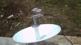 LaoSat-1 Test Signal with Dish Prem Focus 40cm