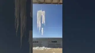 Breaking Massive Icicles is Oddly Satisfying&hellip;