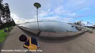 Newcastle / Nobbys Lighthouse | Hunter River | NSW | Insta360 X5 Short