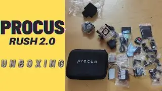 Best Budget Action Camera 📸With Extarnal Microphone 🎤 || PROCUS RUSH 2.0 Unboxing #Procusrush