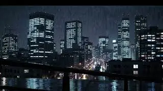Soft Night Studio — Rainy City Ambient Music Calm & Relaxing Background