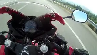 2014 cbr 250r top speed denemesi 181km