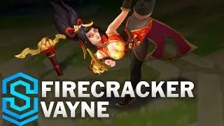 Firecracker Vayne Skin Spotlight - Pre-Release - League of Legends