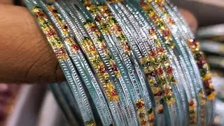The Most BEAUTIFUL Bangles in the World #hyderabadbangles #handmade #viral #trend