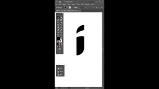 Illustrator Tutorial | I Letter Logo Design | How to make logo design in Adobe Illustrator CC