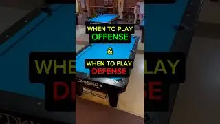 Когда играть в НАПАДЕНИИ, а когда в ЗАЩИТЕ #magicmikebilliards #michaelfrench #нападение #защита