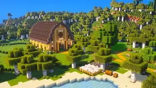 Building A PERFECT Barn | Minecraft 1.21 Chill Survival Ep.6